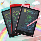 Kids Learning Bundle – 4 Sank Magic Practice Books + 10 Refills + Magic Pen + Gripper + 8.5" LCD Writing Tablet | Reusable Handwriting Practice Set
