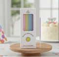 Party Fun Spiral Birthday Candles – Colorful Set of 10