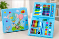 Hot Air Balloon Art Set, 68 pieces, blue case