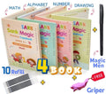 Sank Magic Practice Copybook Set – Reusable Preschool Learning Bundle for Kids Ages 3+