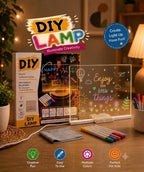 DIY Acrylic Luminous Lamp Board with Markers