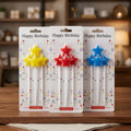 Birthday Star Candle – Sparkling Celebration Essential