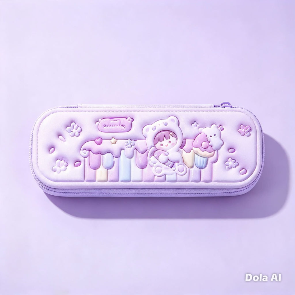 Pencil Box for Kids – Durable Stationary Storage Case